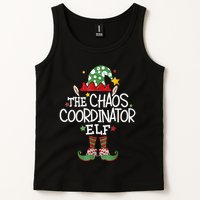 IM The Chaos Coordinator Elf Funny Christmas Matching Elf Tank Top