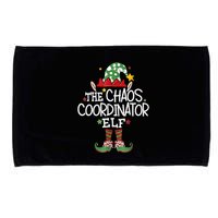 IM The Chaos Coordinator Elf Funny Christmas Matching Elf Microfiber Hand Towel