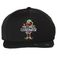 IM The Chaos Coordinator Elf Funny Christmas Matching Elf Wool Snapback Cap