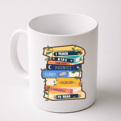 I Teach Child To Read Bookworm Coffee Mug