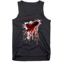 I Took Care Of It Bloody Blood Stained Horror Costume Gift Tank Top