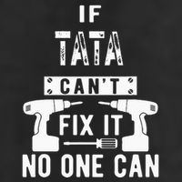 If Tata Cant Fix It No One Can Spain Spanish Grandpa Large Microfiber Waffle Golf Towel