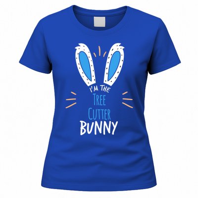 I'm Tree Cutter Bunny Ears Easter Sunday Funny Gift Women's T-Shirt