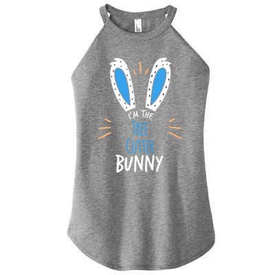 I'm Tree Cutter Bunny Ears Easter Sunday Funny Gift Women's Perfect Tri Rocker Tank