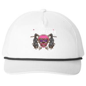 I'm The Crazy Welder Chick They Told You About Welding Snapback Five-Panel Rope Hat