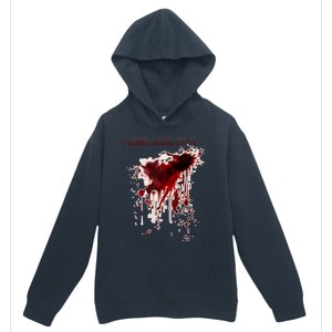 I Took Care Of It Bloody Blood Stained Horror Costume Urban Pullover Hoodie