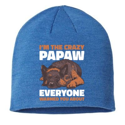 I'm The Crazy Papaw Everyone Warned You For Father's Day Great Gift Sustainable Beanie