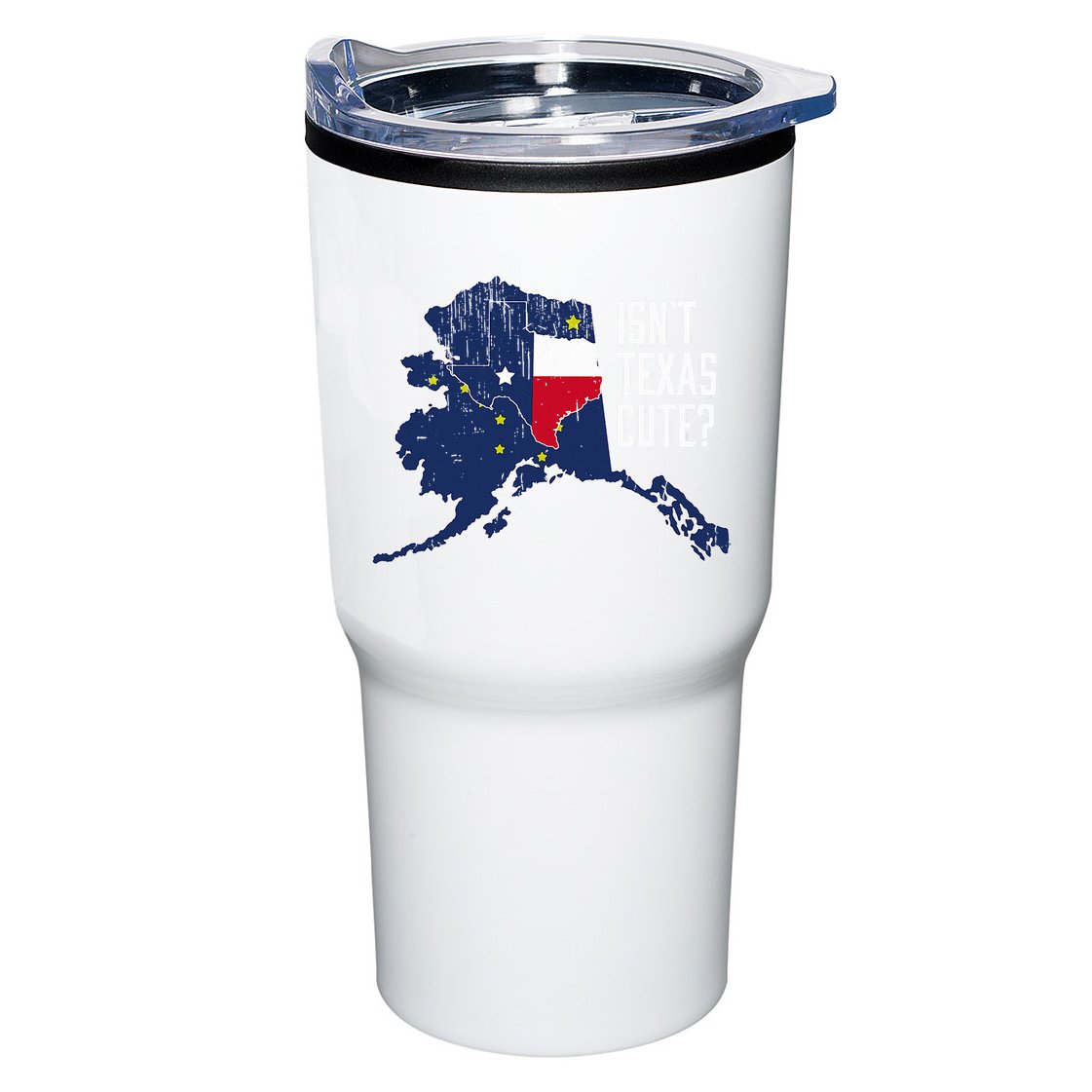 Isnt Texas Cute Alaska Home Ak State Design Tumbler