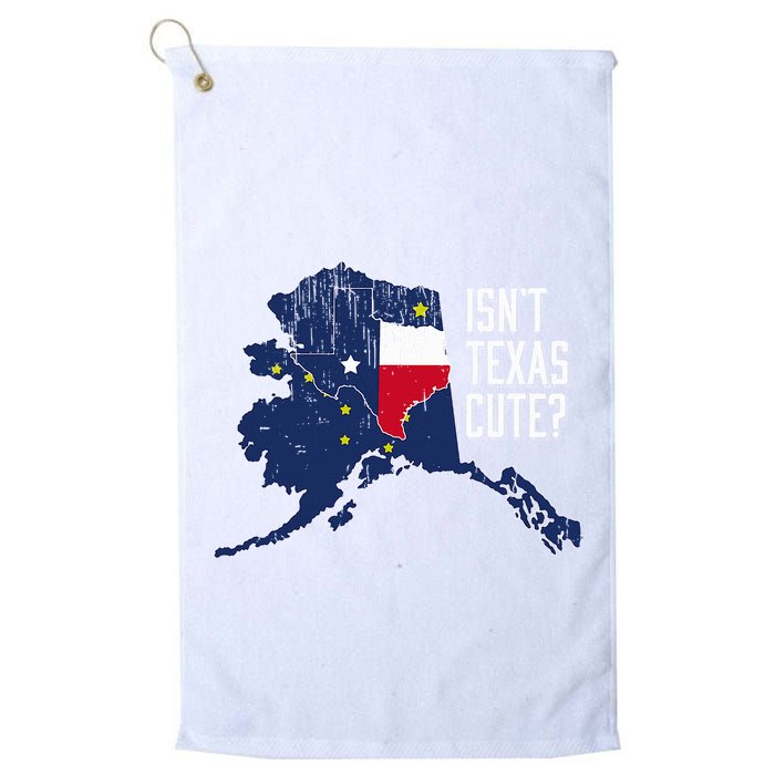 Isnt Texas Cute Alaska Home Ak State Design Golf Towel