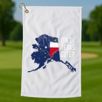 Isnt Texas Cute Alaska Home Ak State Design Golf Towel