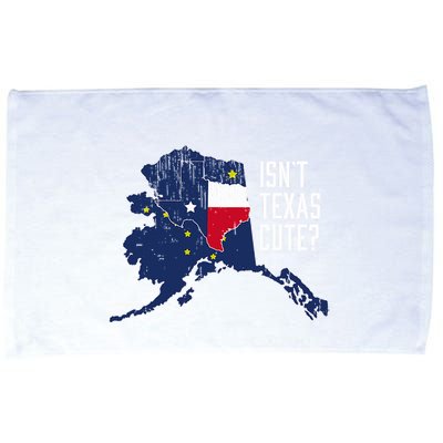 Isnt Texas Cute Alaska Home Ak State Design Microfiber Hand Towel