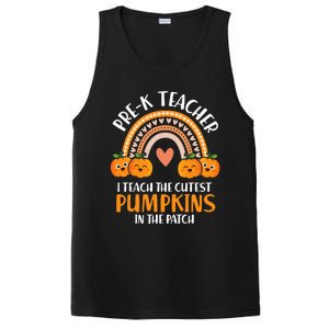 I Teach Cutest Pumpkins Pre K Teacher Halloween PosiCharge Competitor Tank