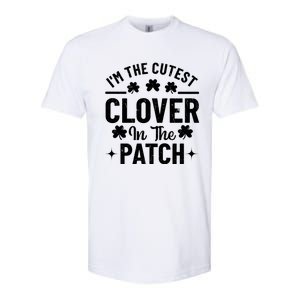 I'm The Cutest Clover In The Patch St Patrick's Day Softstyle CVC T-Shirt