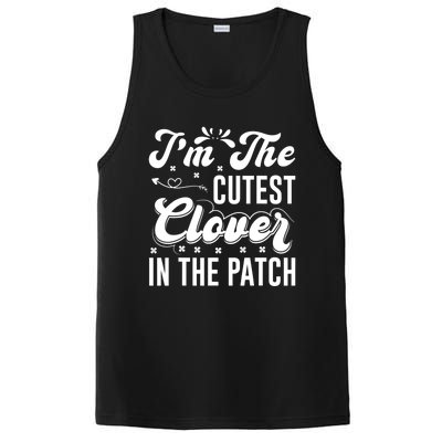 I'm The Cutest Clover In The Patch St Patrick's Day PosiCharge Competitor Tank