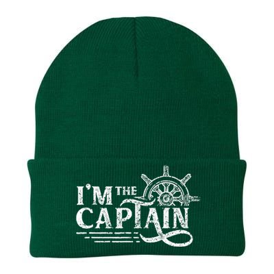 Im The Captain Skipper Lover Ship Boat Owner Knit Cap Winter Beanie