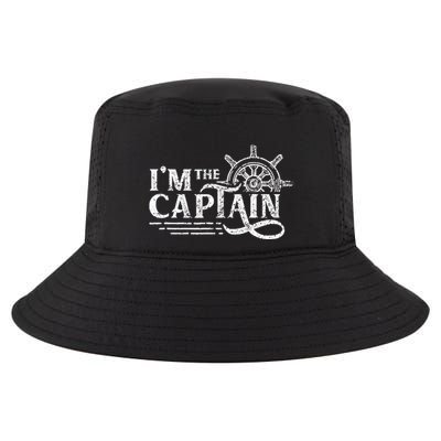 Im The Captain Skipper Lover Ship Boat Owner Cool Comfort Performance Bucket Hat