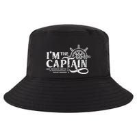 Im The Captain Skipper Lover Ship Boat Owner Cool Comfort Performance Bucket Hat