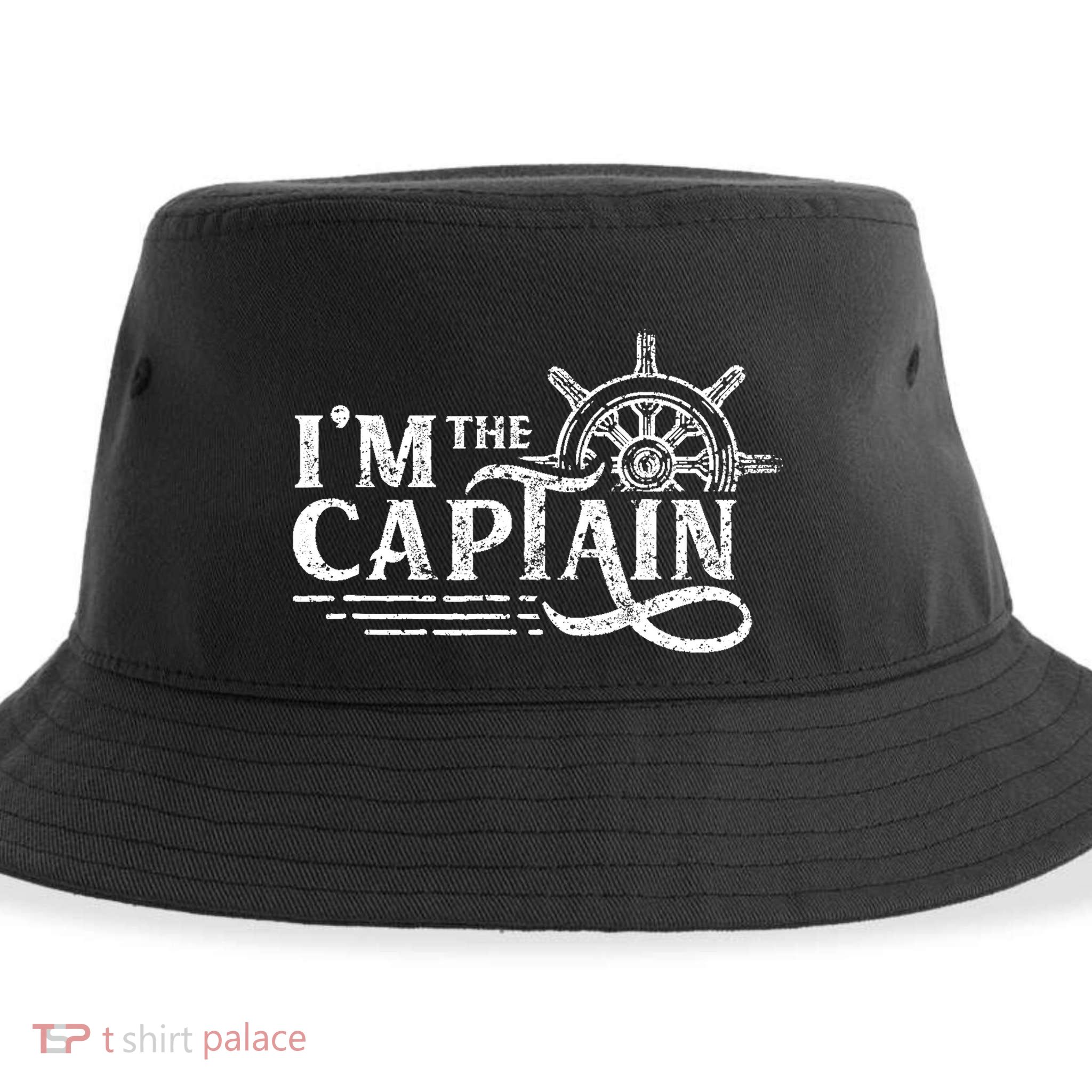 Im The Captain Skipper Lover Ship Boat Owner Sustainable Bucket Hat