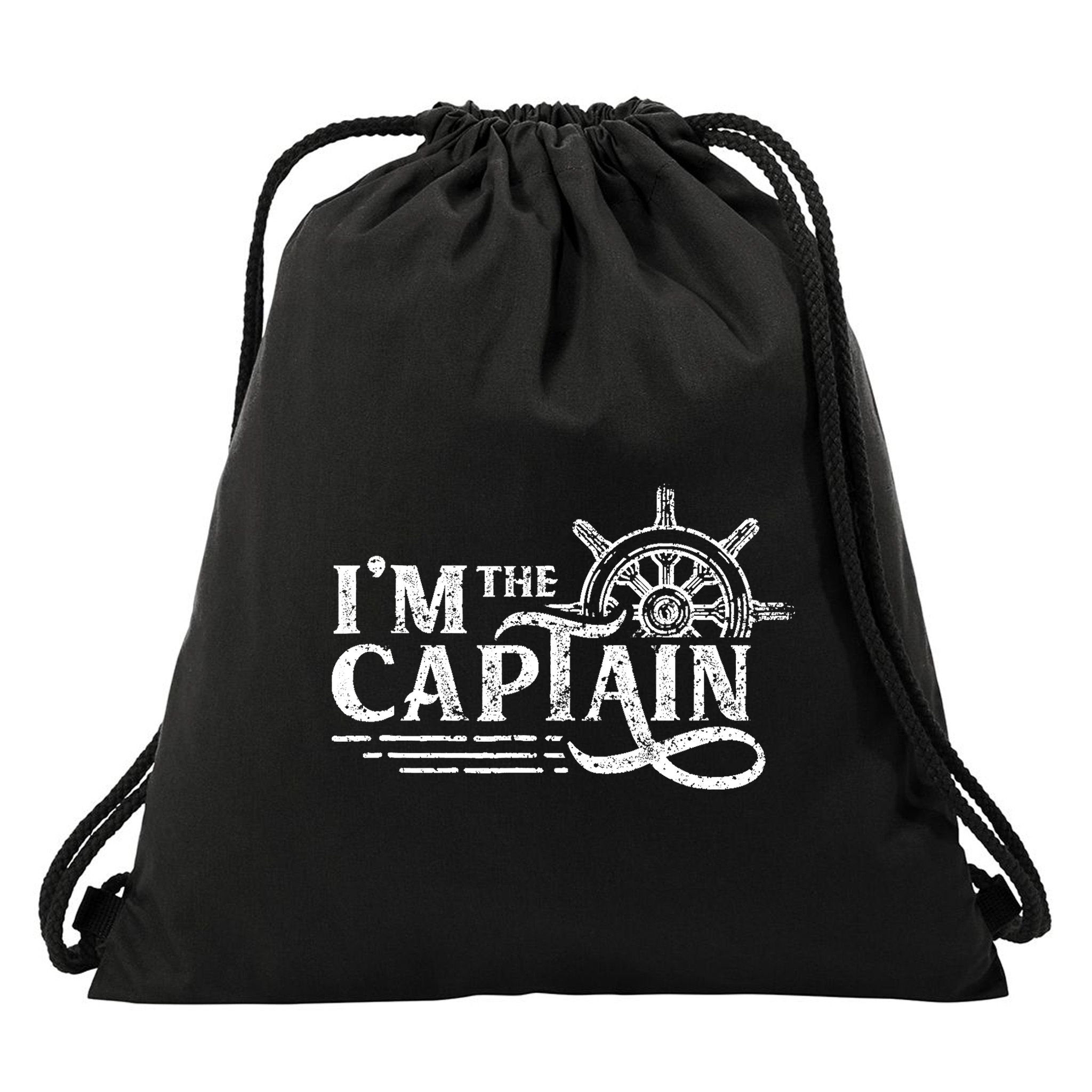 Im The Captain Skipper Lover Ship Boat Owner Drawstring Bag