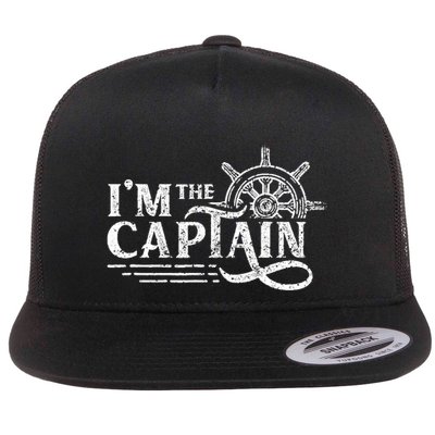 Im The Captain Skipper Lover Ship Boat Owner Flatbill Hat