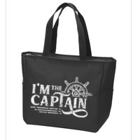 Im The Captain Skipper Lover Ship Boat Owner Zip Tote Bag