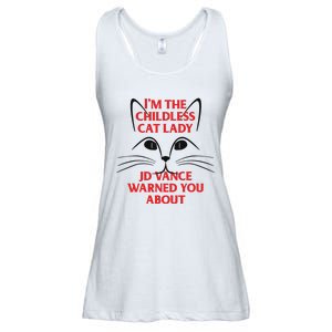 Im The Childless Cat Lady Jd Vance Warned You About Ladies Essential Flowy Tank