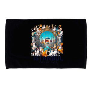 Istanbul Turkey City Of Cats Microfiber Hand Towel