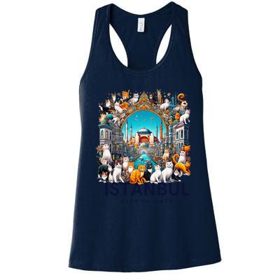 Istanbul Turkey City Of Cats Women's Racerback Tank