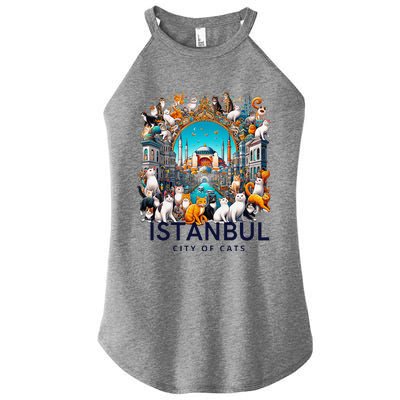 Istanbul Turkey City Of Cats Women's Perfect Tri Rocker Tank