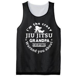 IM The Crazy Jiu Jitsu Grandpa Everyone Mesh Reversible Basketball Jersey Tank