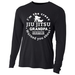 IM The Crazy Jiu Jitsu Grandpa Everyone Cooling Performance Long Sleeve Crew