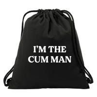 Im The Cum Man Drawstring Bag