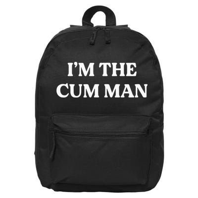 Im The Cum Man 16 in Basic Backpack