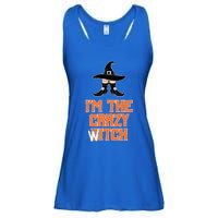 I’M The Crazy Witch ’S Halloween Saying Top Gift Ladies Essential Flowy Tank