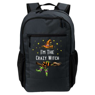 Im The Crazy Witch Halloween Matching Group Costume Daily Commute Backpack