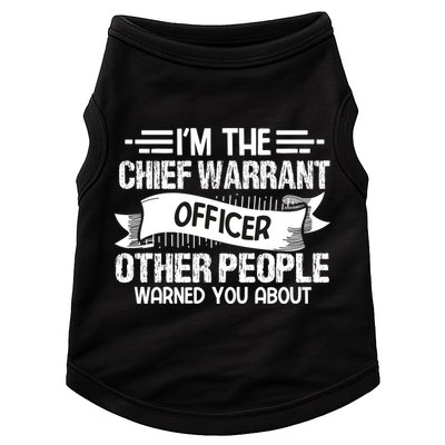 IM The Chief Warrant Officer Others People Warned You About Doggie Tank