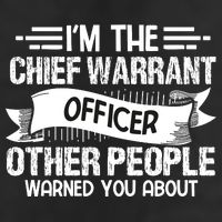 IM The Chief Warrant Officer Others People Warned You About Golf Towel