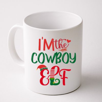 IM The Cow Elf Matching Group Family Christmas Pajama Great Gift Coffee Mug