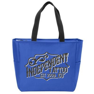 Independent Tattoo Company Classic Logo Zip Tote Bag