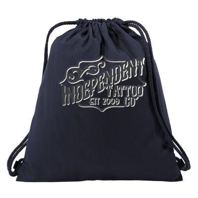 Independent Tattoo Company Classic Logo Drawstring Bag