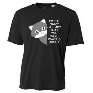 IM The Crazy Cat Lady That You Were Warned About Kamala 47 Cooling Performance Crew T-Shirt