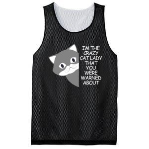 IM The Crazy Cat Lady That You Were Warned About Kamala 47 Mesh Reversible Basketball Jersey Tank