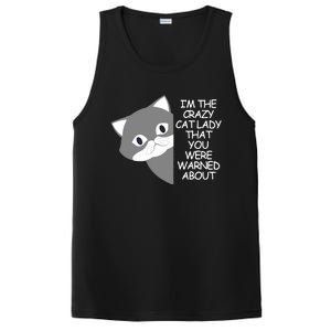 IM The Crazy Cat Lady That You Were Warned About Kamala 47 PosiCharge Competitor Tank