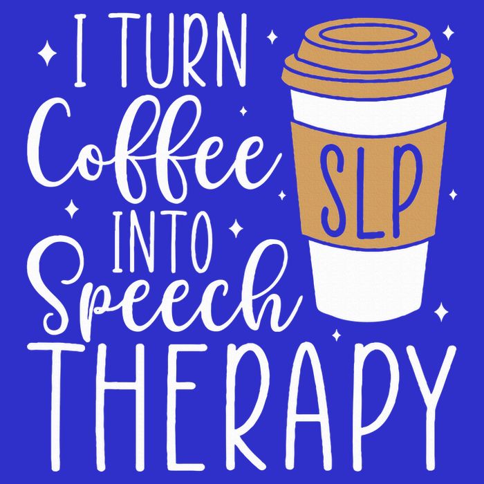 I Turn Coffee into Speech Therapy Funny Speech Therapist  16 in Basic Backpack