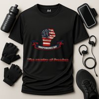 Independence The Country Of Freedom Design By Ronroyal#4 Gift Cooling Performance Crew T-Shirt
