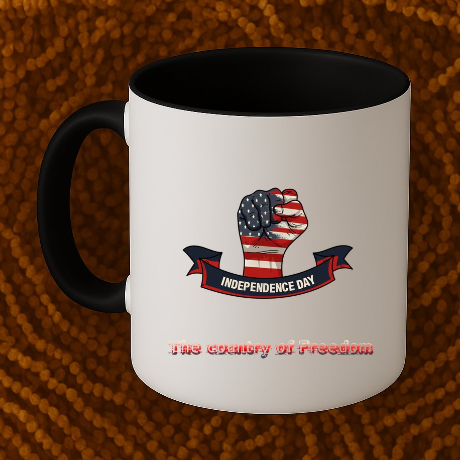 Independence The Country Of Freedom Design By Ronroyal#4 Gift Mug