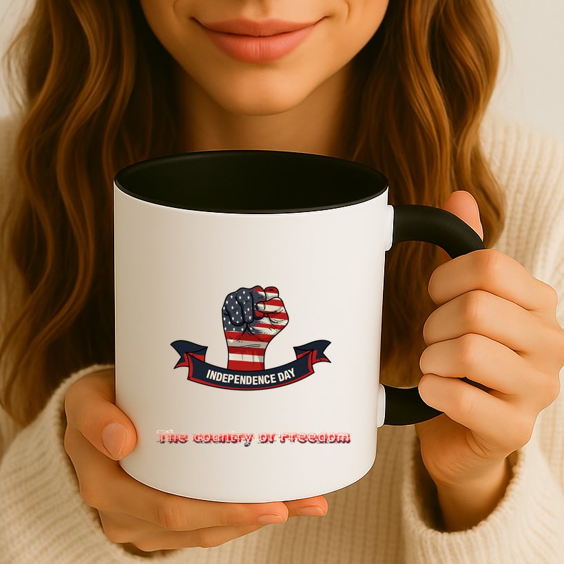Independence The Country Of Freedom Design By Ronroyal#4 Gift Mug