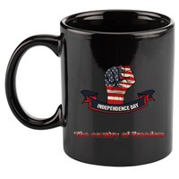Independence The Country Of Freedom Design By Ronroyal#4 Gift 11oz C Handle Ceramic Mug