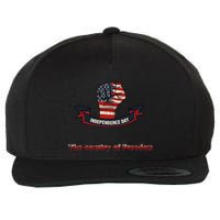 Independence The Country Of Freedom Design By Ronroyal#4 Gift Wool Snapback Cap