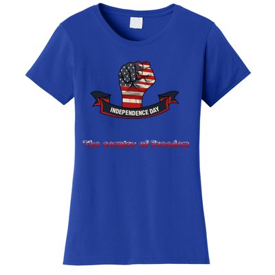 Independence The Country Of Freedom Design By Ronroyal#4 Gift Women's T-Shirt